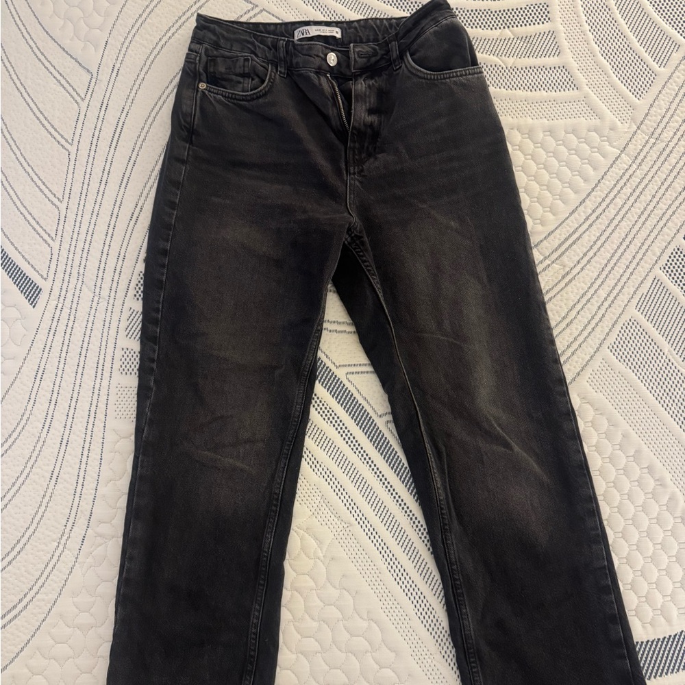 Zara Black Denim Jeans